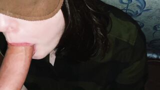 Bj Close-up, Penis Jizzes inside the Mouth
