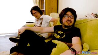 Leeds geeks sucks cum load