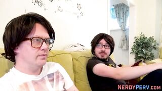 Leeds geeks sucks cum load