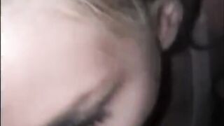 Blonde Meeting on ​ZoneFuck​ Com​ Gives Fellatio into Outside
