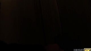 HUNT4K. Goddess blonde with huge boobs pleases hunter and gets