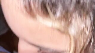 Virgin Lightskin SWALLOWS Cumload on Yacht