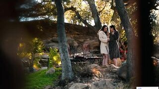 Lesbo Lovers Having Sex With New Neighbour - Karlee Grey,