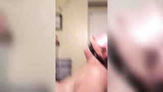 Sloppy Hard Facefuck with Mouthgag, Lots of Spit and Slaps