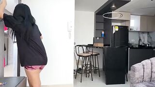 Homemade Latina Stepsister Blowjob and Hardcore Sex