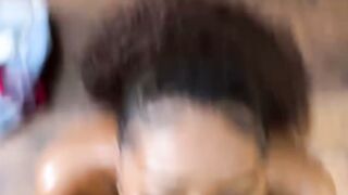 Petite African Girlfriend Takes Big Black Cock Deep
