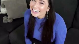 Curvy Real Estate Agent Seduces Client in POV