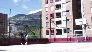 Colombian Lesbian Workout With Carla Morelli