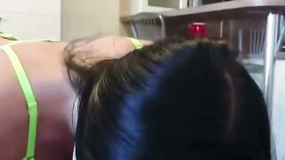 Amateur MILF Amy Lee Shows Off Her Oral Skills