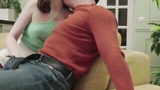 Russian MILF Moon Flower Leads Passionate Group Sex Session