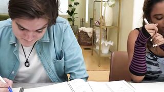 Big Tits Stepsister Gets Creampie To Escape Military School
