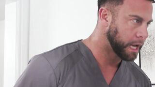 Petite Lana Smalls Rides Seth Gamble's Big Cock After Massage