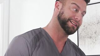 Petite Lana Smalls Rides Seth Gamble's Big Cock After Massage