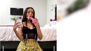 Amateur 18-Year-Old Stepsister Gets Screwed and Facial