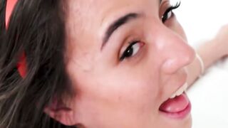Amateur 18-Year-Old Stepsister Gets Screwed and Facial