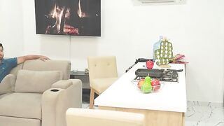 Brunette MILF Friend Gets Hardcore Kitchen Sex
