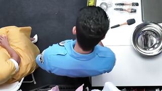 Office Housewife With Huge Tits And Big Booty Gets Caught