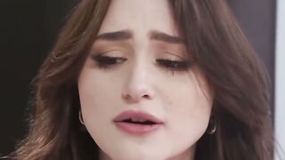Slender 18yo Lilibet Blows Neighbor's Long Ebony Dick