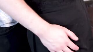 Curvy Blonde BBW MILF Vicky Anne Gives Deep Blowjob at Home