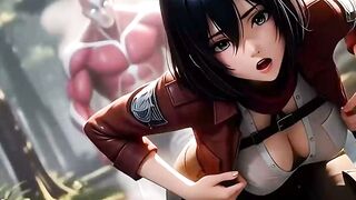 Mikasa Ackerman's Secret Forest Encounter With Titan Eren