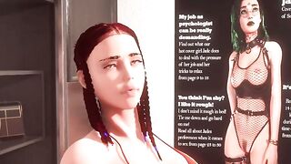 Сводная сестра с большой задницей: 3D анимация, серия 1
