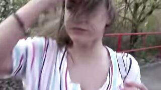 Agent Josephine Jackson's Outdoor Big Boob Sex