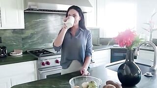 Blonde MILF Jasmine Tame's Huge Tits Fondled by Stepson