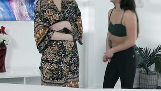 Lesbian Massage Turns Into Passionate Sex