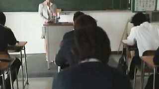 Busty Japanese MILF Teacher Gets Passionate Hardcore Sex