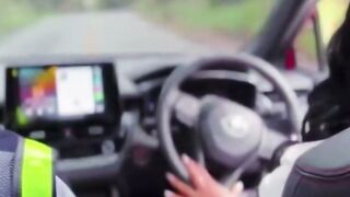 Hardcore Outdoor Sex With A Slender Traffic Officer