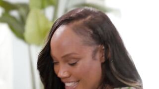 Asteria Jade and August Skye Share a Lesbian Strapon Session