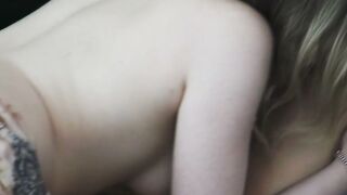 Busty Babysitter Gets Pussy Eaten