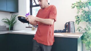 Coco Rains Gets Glazed and Ejaculates on Her Long Natural Titties