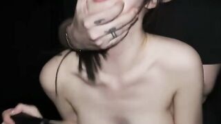 Amateur Euro Brunette with Huge Tits in Hardcore Sex