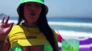 Teen Girls Get BBC from Stranger on the Beach