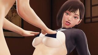 Мокрая Джун: Спортивный секс (3D анимация)