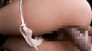 Hot Japanese Brunette GF Enjoes Outdoor Sex With Her Man