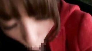 Hot Japanese Brunette GF Enjoes Outdoor Sex With Her Man