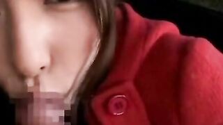Hot Japanese Brunette GF Enjoes Outdoor Sex With Her Man