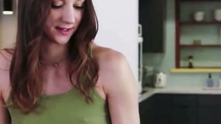 POV Teen Amber Ananyev Swallows Amateur Creampie