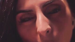 Wife rails Brazilian king's cock, passionate sex, hotwife fantasy.