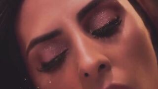 Wife rails Brazilian king's cock, passionate sex, hotwife fantasy.