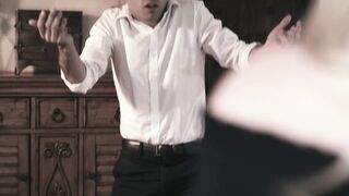 Petite teen stepsis felt bad for virgin stepbro and let him smash