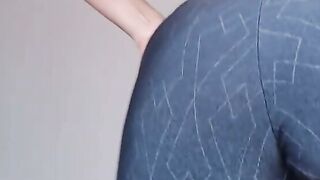 Esposaheyya trying on gym clothes - Sign OF Esposaheyya