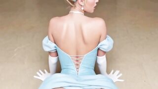 Princess Cinderella Gets Deep Anal Sex and a Facial