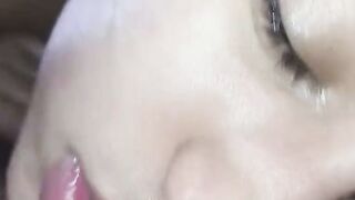 Facial handjob,easy creampie,cum facial,washed my face with sperm, enjoy