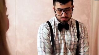 Step mom's g-string odor turns me on. Fuck him hard - Karen Sleent.