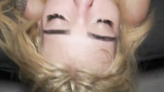 Screaming puny teen creampied by giant beef whistle in tough HD porn!