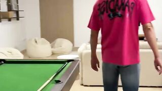 Hot Brazilian amateur couple humps for pizza delivery man - best humilation porn!