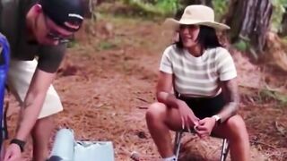 Wild Forest Fucked: Misty Stone & Mahogany's BBW Camping Adventure